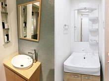 独立洗面台 イメージ